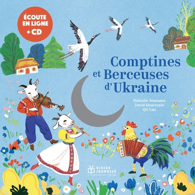 BERCEUSES ET COMPTINES DU MONDE - COMPTINES ET BERCEUSES D'UKRAINE, LIVRE-CD