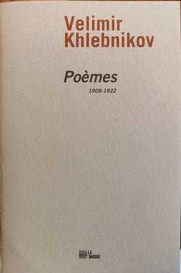 POEMES 1908-1922