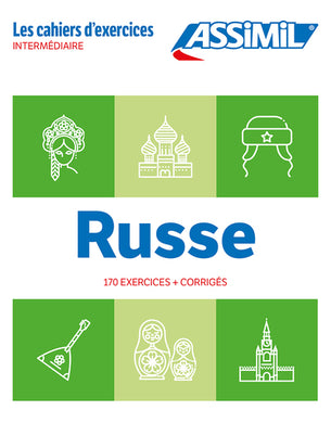 RUSSE. LES CAHIERS D'EXERCICES. INTERMEDIAIRE