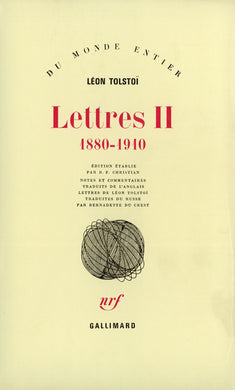 LETTRES - VOL02 - 1880-1910
