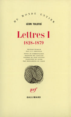 LETTRES - VOL01 - 1828-1879