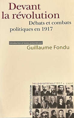 DEVANT LA REVOLUTION