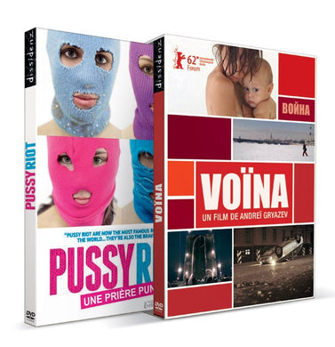 PUSSY RIOT. VOINA. COFFRET 2 DVD