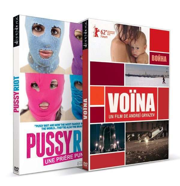 PUSSY RIOT. VOINA. COFFRET 2 DVD