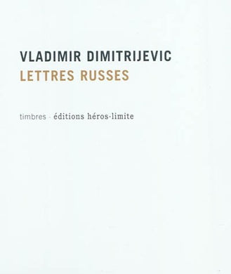 LETTRES RUSSES- LIVRET+ CD